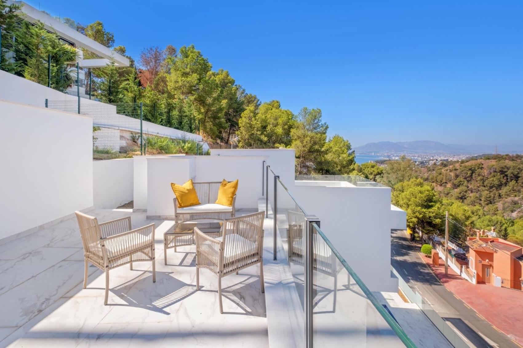 Villas Pinares De San Anton - Sea, City, Mountain, Views Малага Екстериор снимка